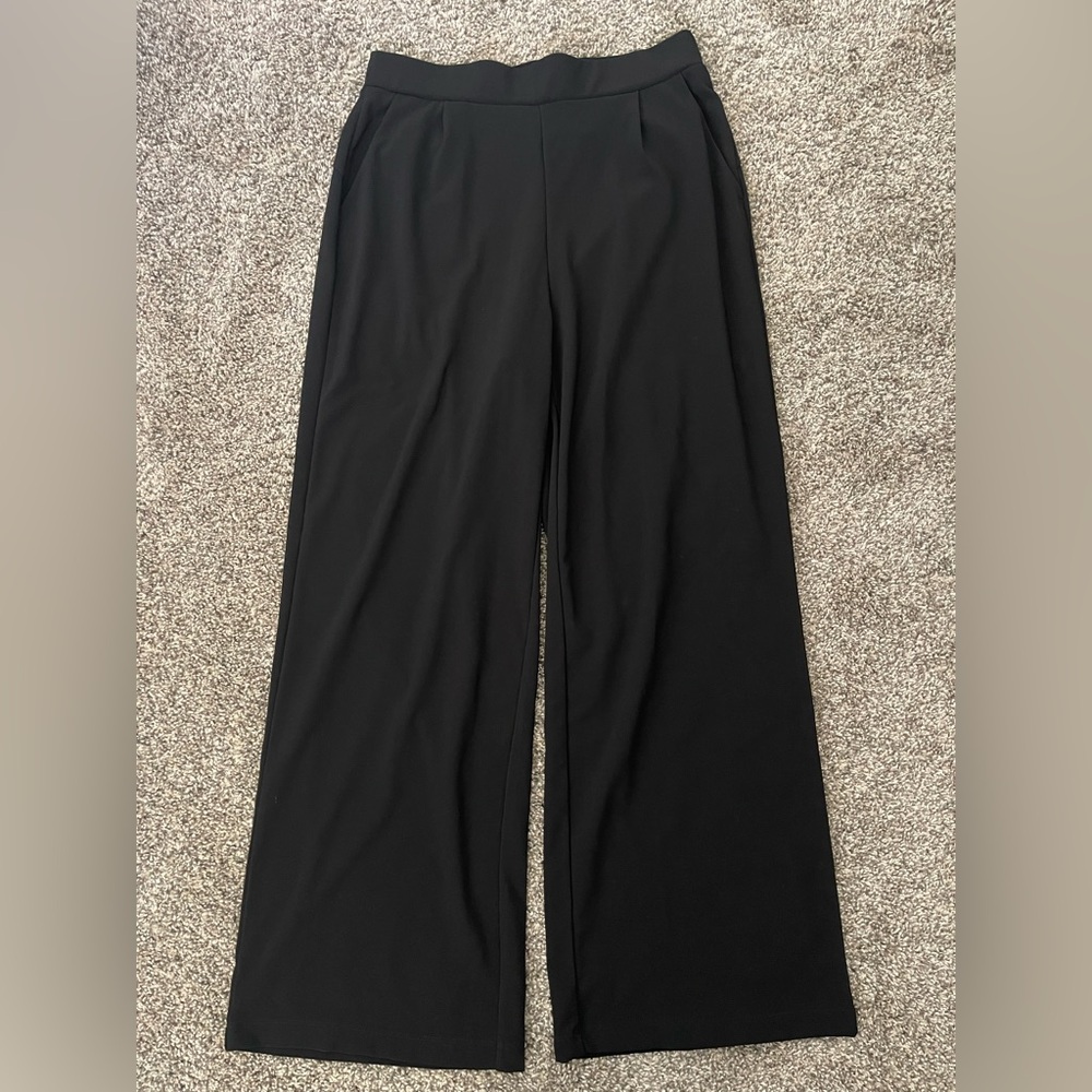 Women’s Halara Black Wide-Leg Pants Size M